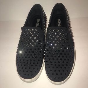 Michael Kors keaton Size 8.5 Shoes Black Sneakers